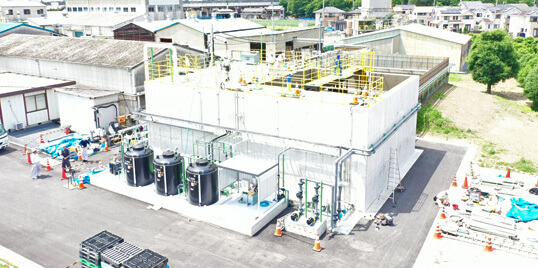 好気性生物処理（標準活性汚泥法・担体流動床式性汚泥法）