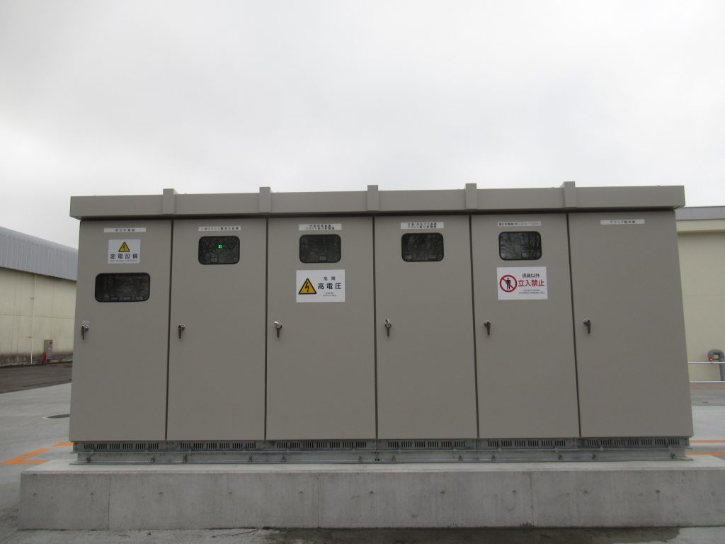 新設倉庫建設工事の内　電気設備工事