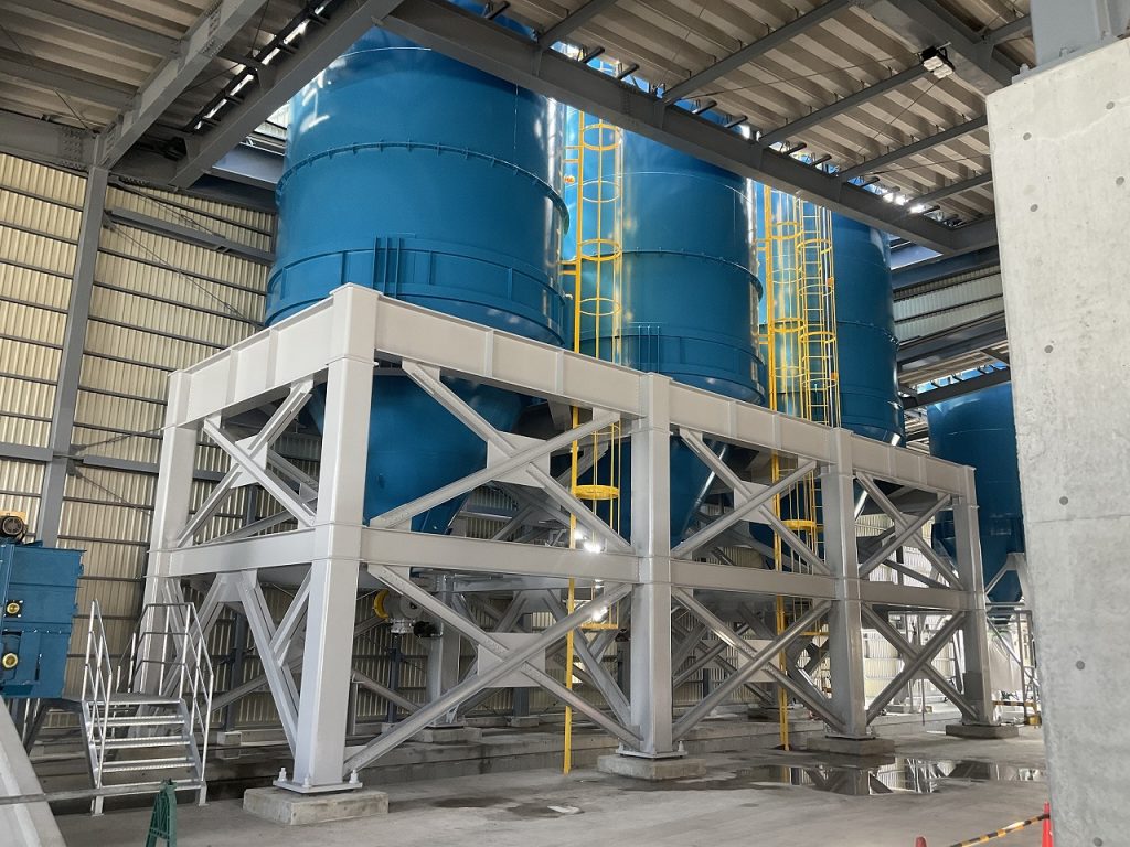 リサイクルプラント設備の建設工事